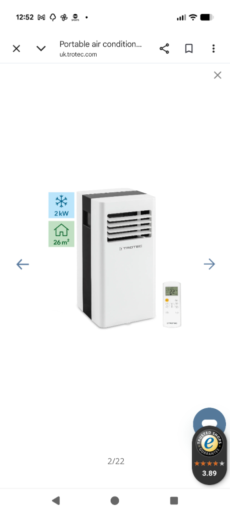 Trotec Air conditioner portable 