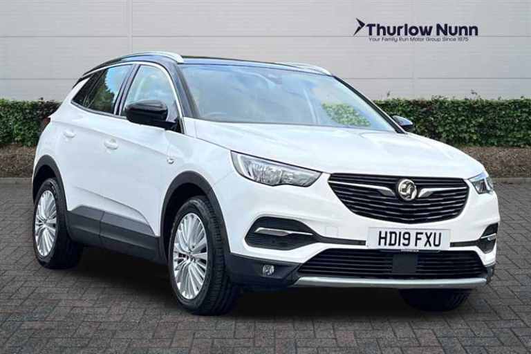 2019 Vauxhall Grandland X 1.2i Turbo (130 PS) Sport Nav 5 Door Petrol SUV  SUV Petrol Manual