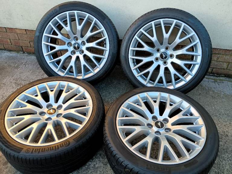 19" Ford Mustang Alloys Wheels Tyres 5x114.3 5x112