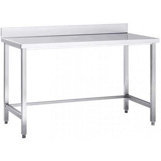 Professional Work table Stainless steel No bottom shelf