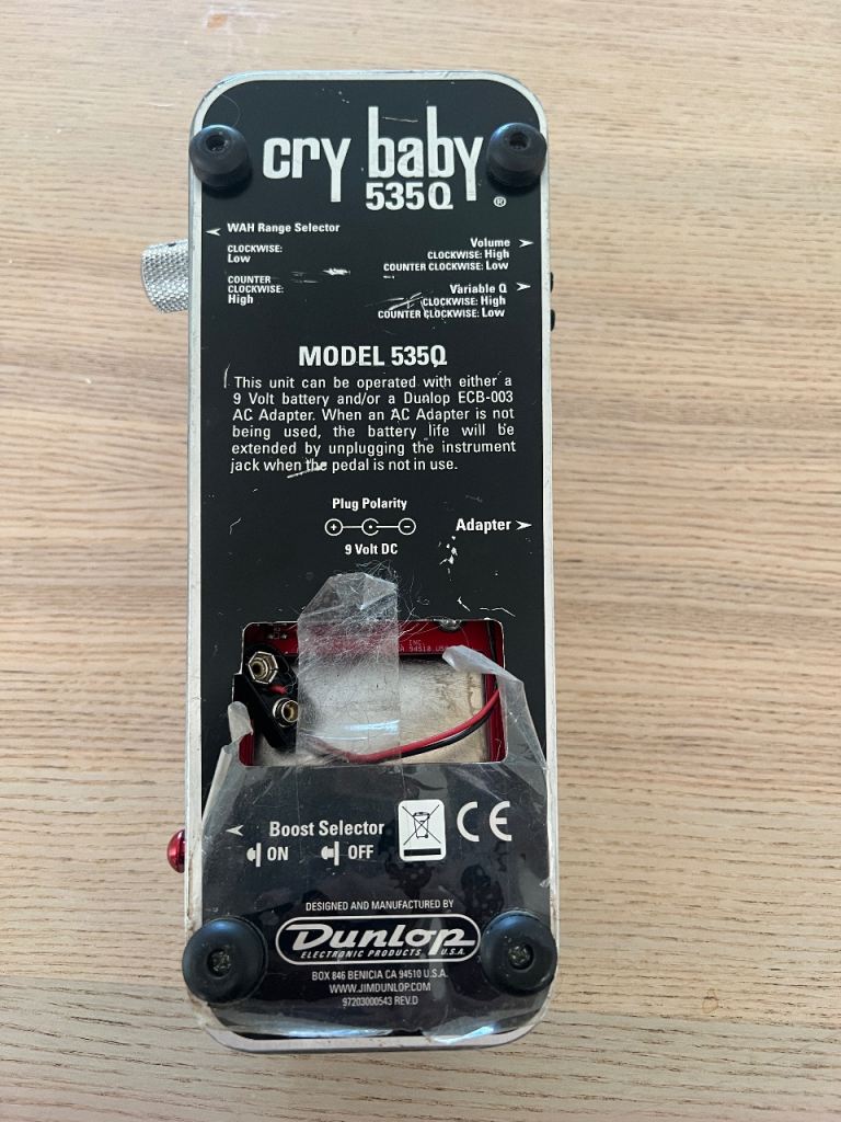 Crybaby 535Q great working order