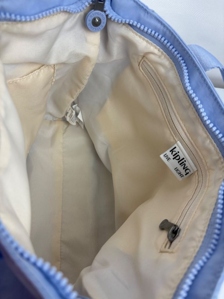 Kipling Joella Medium Tote Bag - Lavender Blue - New With Tags