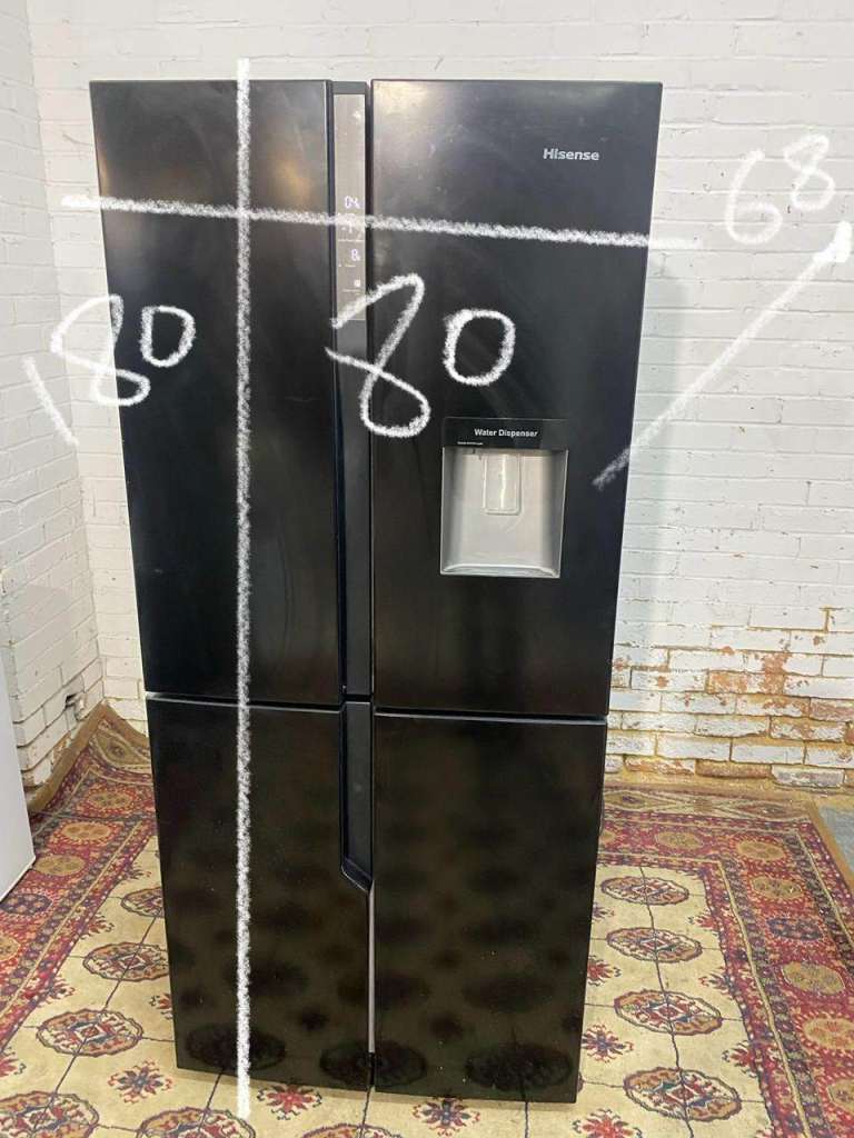 ✅🚐Hisense 4Doors French Style Fridge Freezer For Sale
