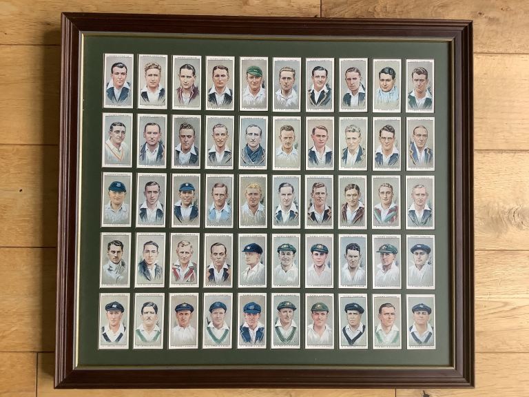 John Player original cricketer's cigarette cards