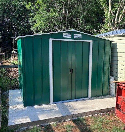 Weather-Resistant Heavy-Duty Galvanised Metal Shed | Garden Storage Unit