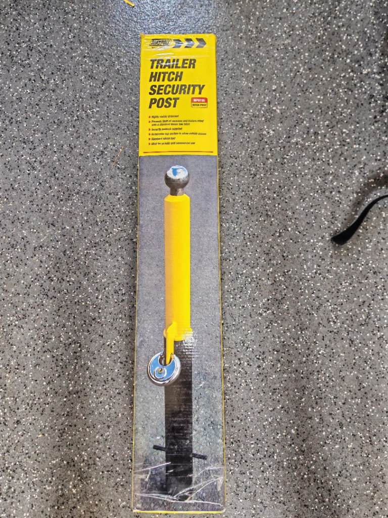 Trailer Hitch Security Post