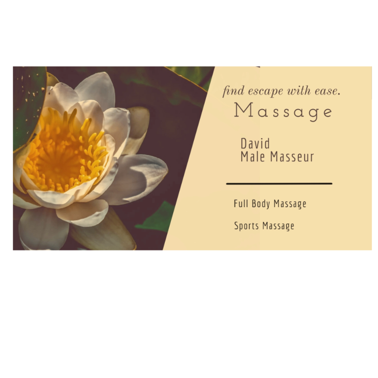 Male Massage Therapist