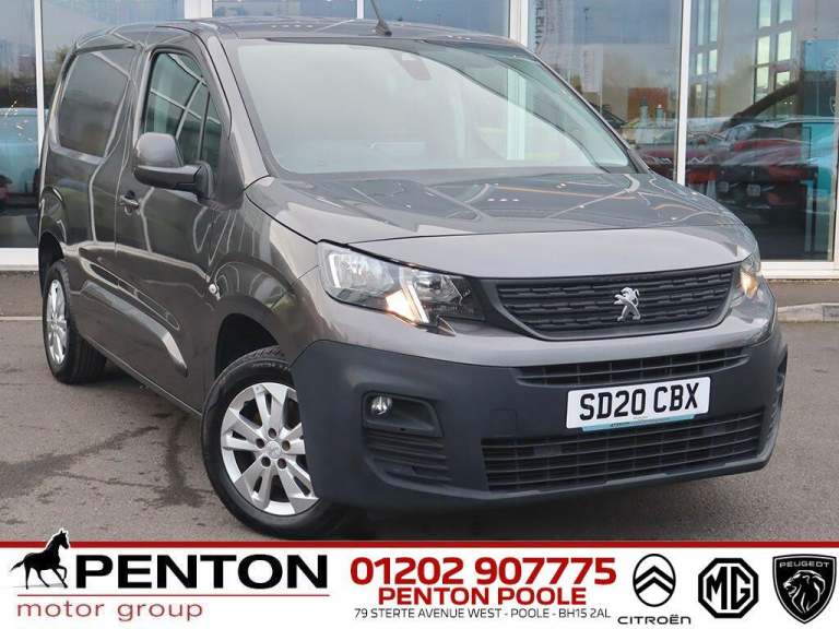 2020 Peugeot Partner 1.5 BlueHDi 1000 Asphalt Standard Panel Van 5dr Diesel Manual SWB Euro 6 (s ...