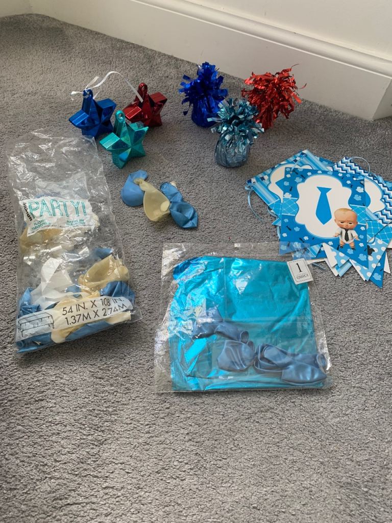 PENDING Free Boys birthday balloons 