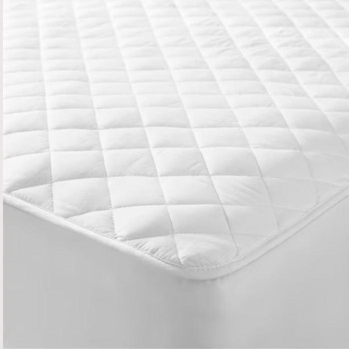 BRAND NEW - John Lewis Natural Cotton Quilted Mattress Protector - King sized