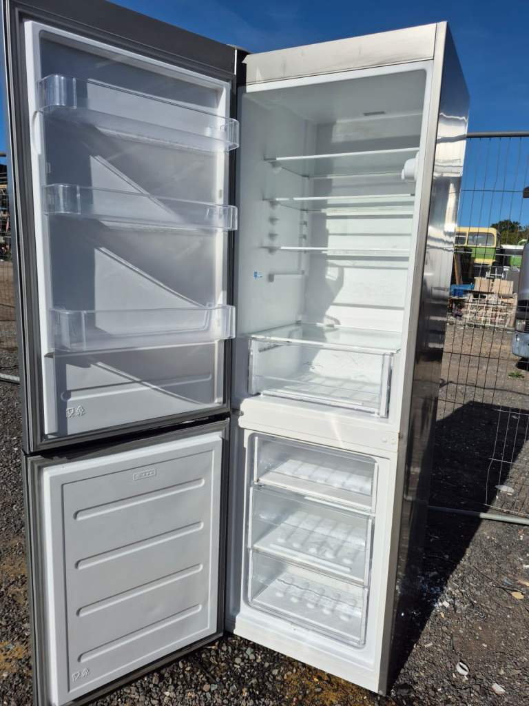 Silver Fridge Freezer – Good Condition, All Working