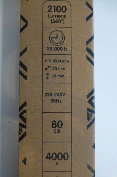 LED 2100 Lumens 1.2m Batten Light 