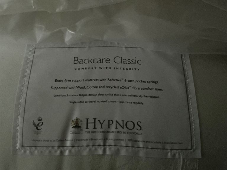 Hypnos Super King Size Zip and Link Bed