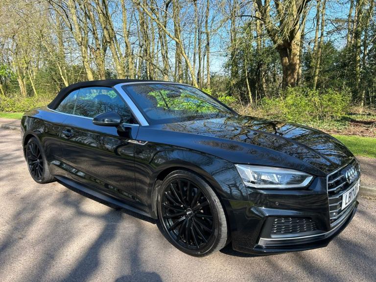 2017 Audi A5 2.0 TFSI Quattro S Line 2dr S Tronic CONVERTIBLE Petrol Automatic
