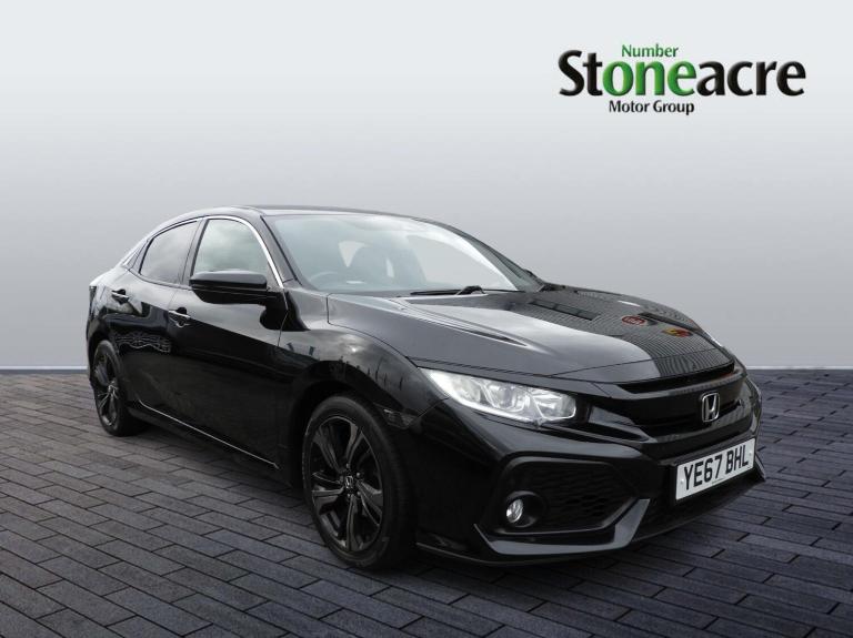 2017 Honda Civic 1.0 VTEC Turbo SR Hatchback 5dr Petrol CVT Euro 6 (s/s) (129 ps) HATCHBACK Petro...