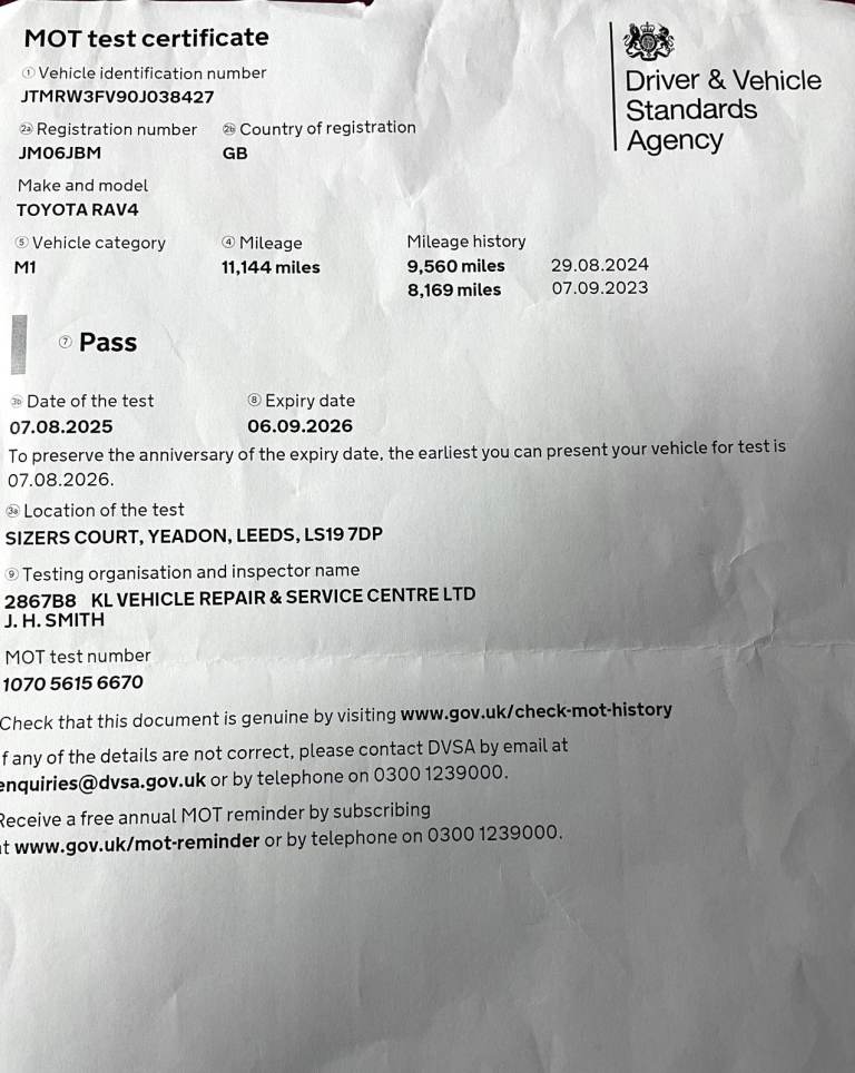 2020 Toyota RAV4 25 VVT-i Hybrid Dynamic 5dr CVT ESTATE Petrol/Electric Automatic