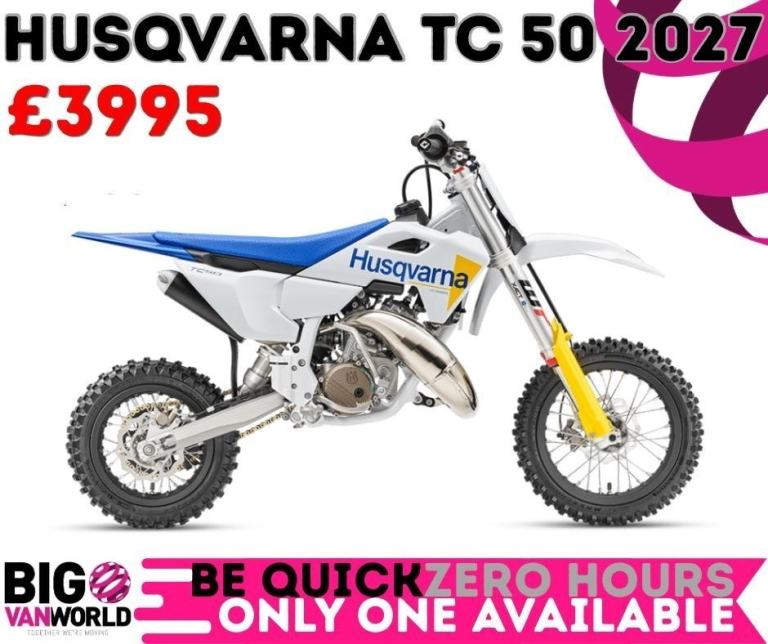 Husqvarna TC 50 2027 - Zero Hours - Only One Available