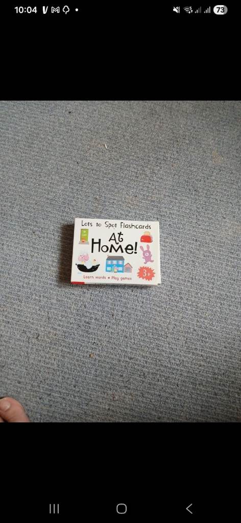 Baby flash cards 