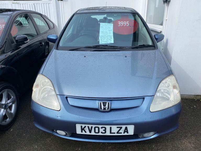 2003 Honda Civic 1.6i VTEC SE Executive Limited Edition 5dr Auto HATCHBACK Petrol Automatic