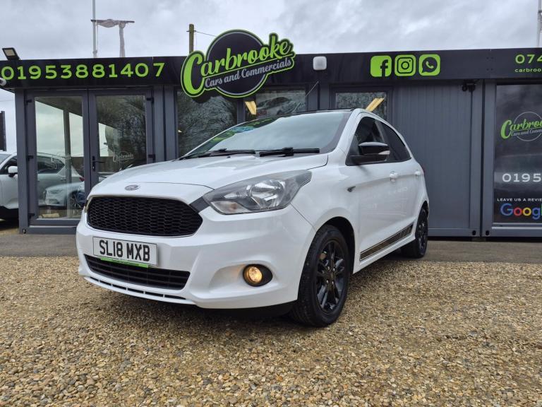 2018 FORD KA+ 1.2 Zetec White Edition -65,339 Miles - MOT & Serviced 