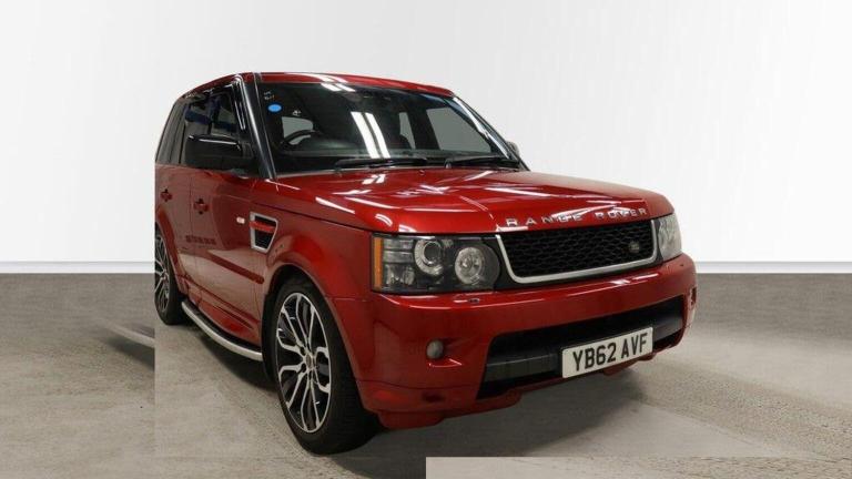 LAND ROVER RANGE ROVER SPORT 3.0 SD V6 HSE Red Auto 4WD Euro 5 5dr 2013