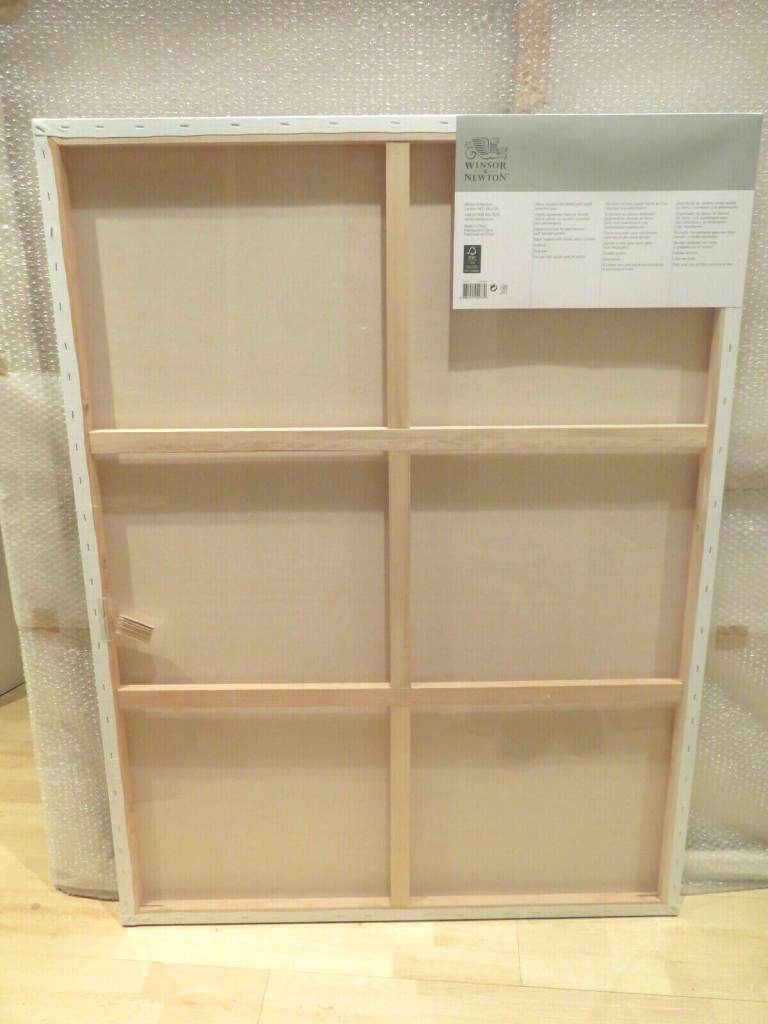 WINSOR & NEWTON 36"x48" Professional Cotton Canvas 42mm Deep Edge SEALED BRAND NEW
