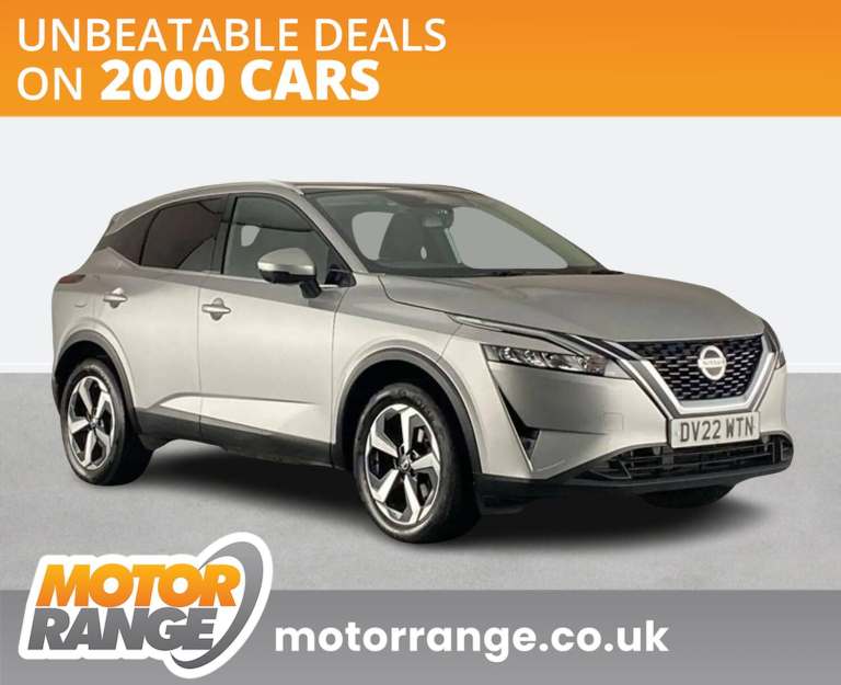 2022 Nissan Qashqai 1.3 DiG-T MH N-Connecta 5dr Crossover/SUV PETROL Manual