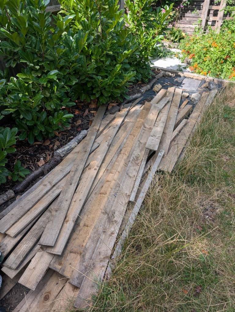 Free fencing wood