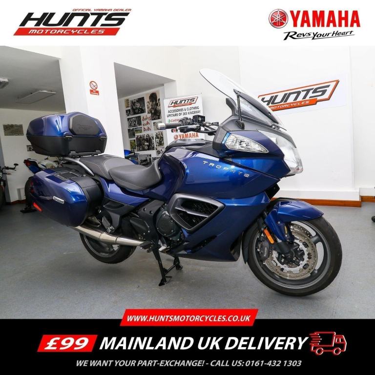 2012, '62 Triumph Trophy 1200SE. Full Luggage, Heated Grips. Superb Value £3,995