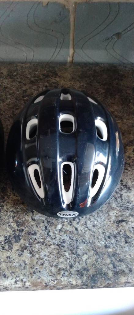 Trax His N Hers Bicycle Helmets.