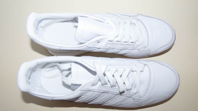 Adidas Originals ZX 500 OG White Leather Trainers Size 8 Pristine Condition Original Box Set IG3