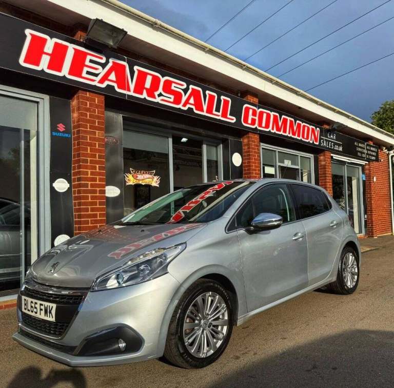2015 65 PEUGEOT 208 1.2 PURETECH ALLURE HATCHBACK 5DR PETROL MANUAL EURO 6 (S/S)