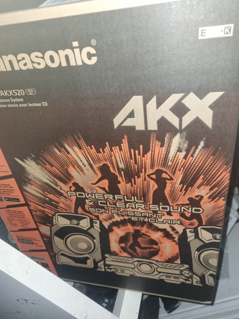 New stereo Panasonic