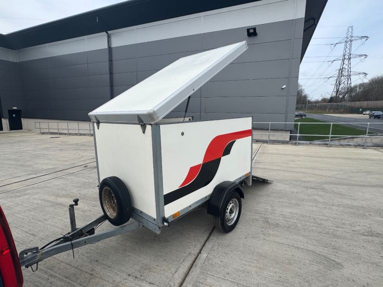 Brenderup cargo 2205 camping car trailer anssems motorhome box car