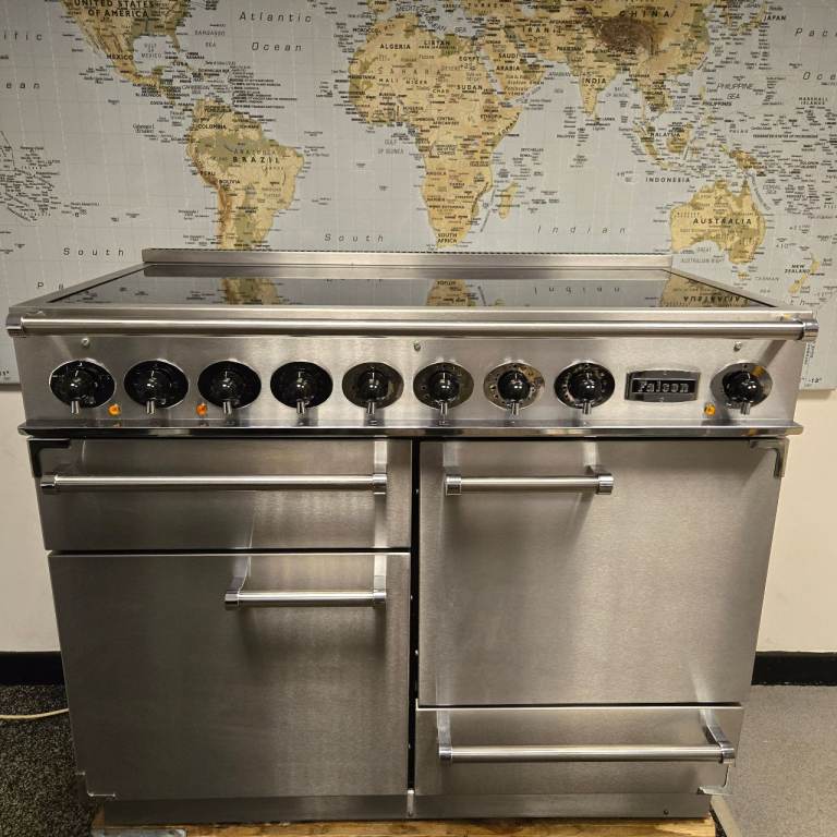 image for Falcon Deluxe 1092 Induction Range Cooker in Stainless Steel 110cm 