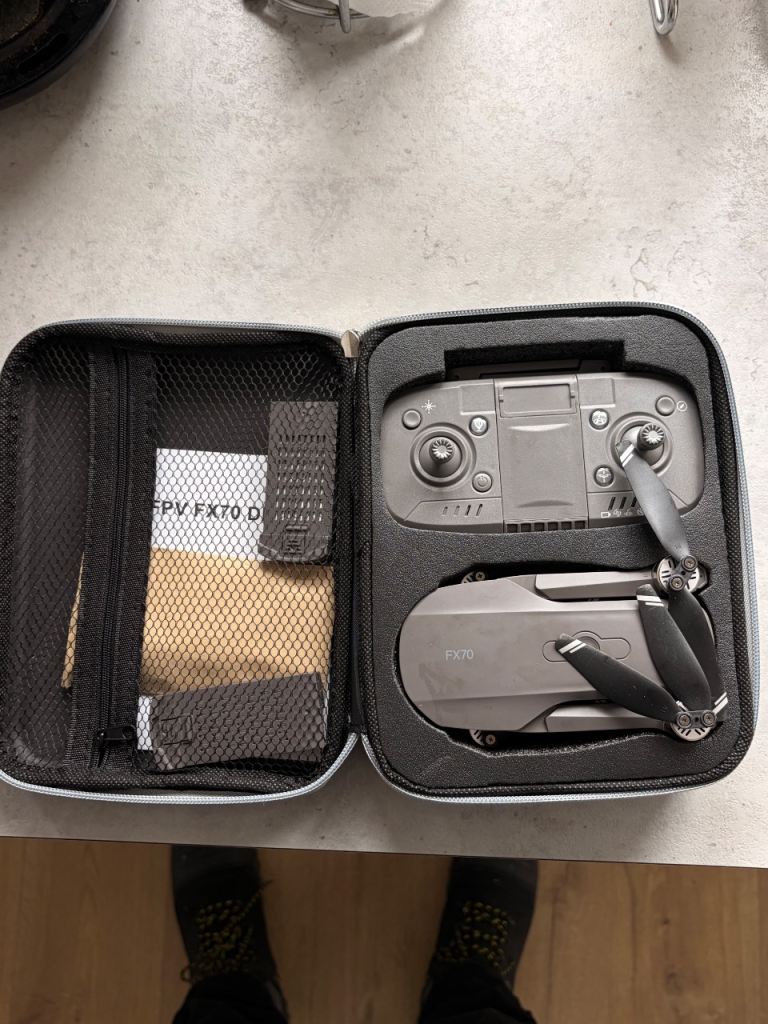 FPV FX70 Drone with Controller and Case – As Good As New