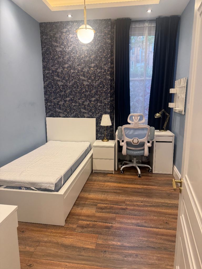 Two Ikea Standard double Malm bed with mattress 