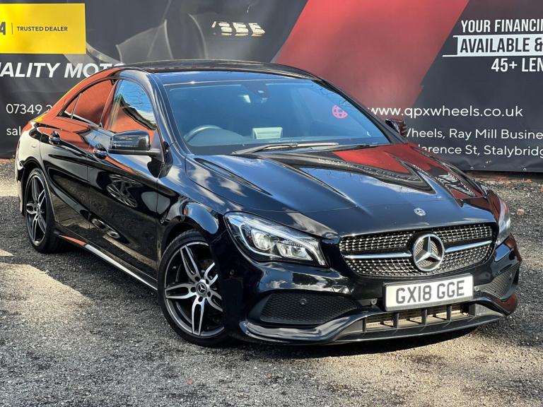 2018 Mercedes-Benz CLA 2.1 CLA200d AMG Line Coupe 7G-DCT Euro 6 (s/s) 4dr SALOON Diesel Automatic