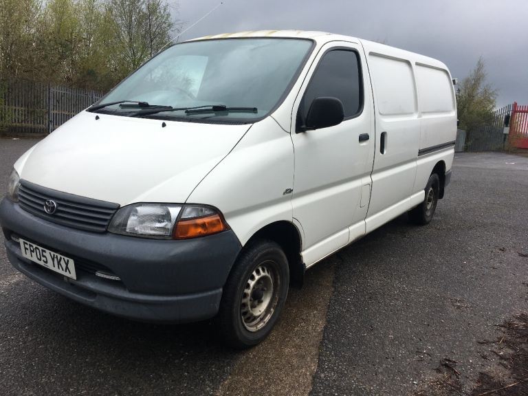 Toyota Hiace 300 Gs Lwb D4d turbo diesel van