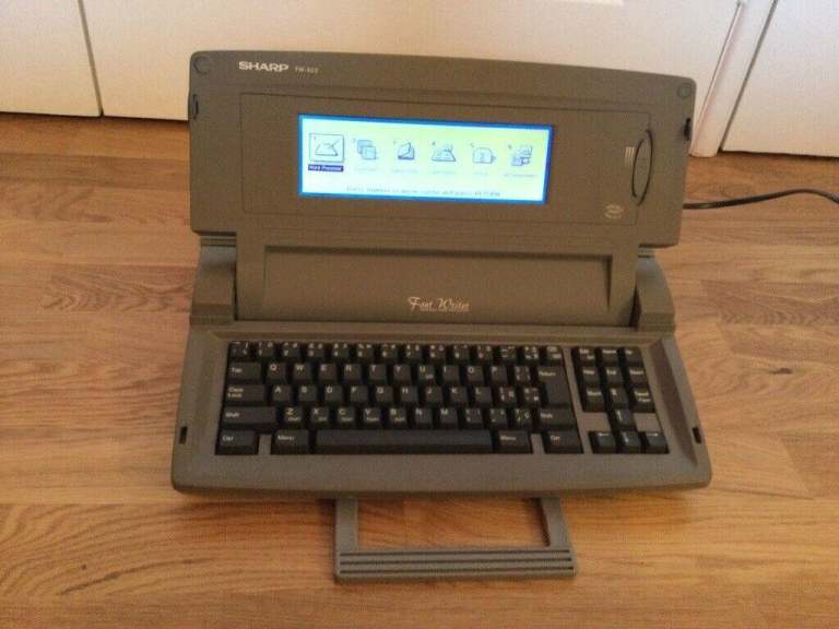 Sharp word processor complete with original box