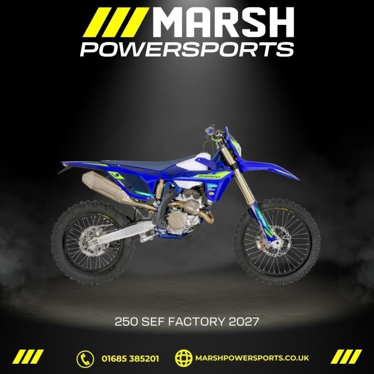 250 SEF Factory 2027 Model - Sherco Main Dealer - Reserve NOW!