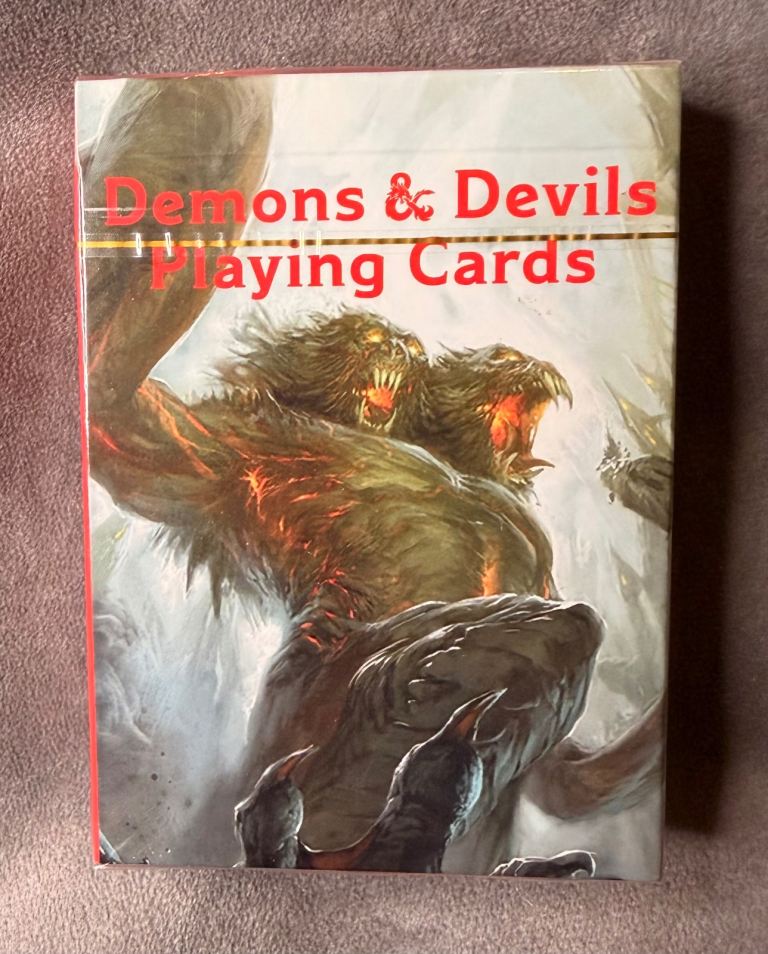 image for D&D Demons & Devils Playing Cards Loot Gaming Exclusive 2017 – Brand New