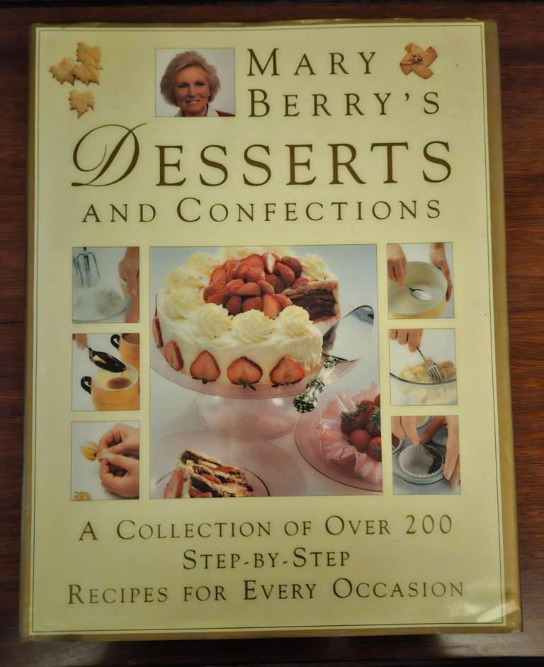 'Mary Berry's Desserts and Confections' Hardback Cookery Book 