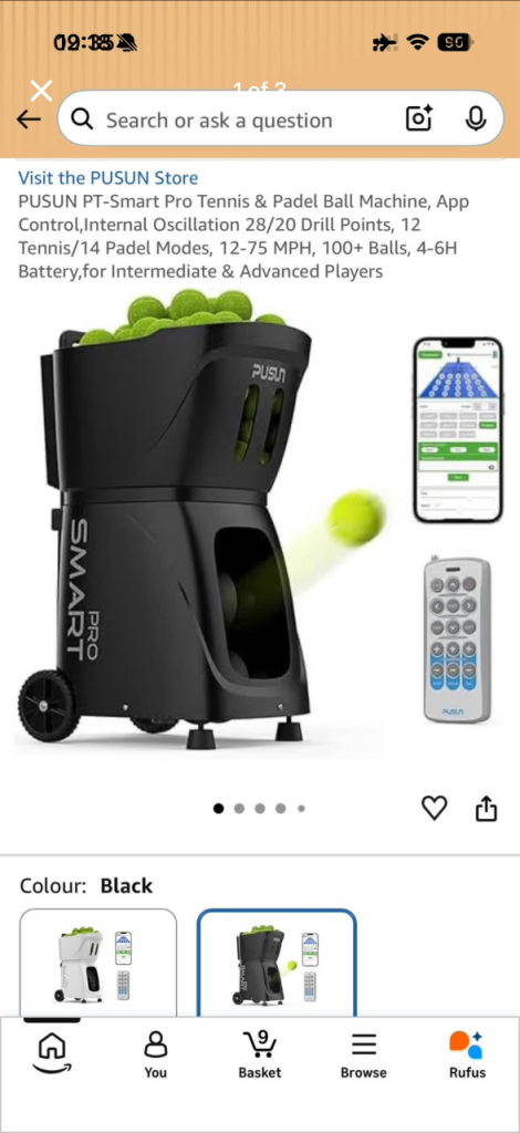 Pusun Padel Ball Machine
