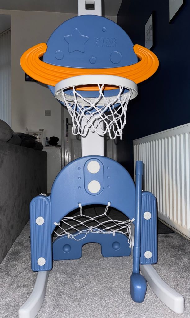 3 in 1 football basketball & golf set