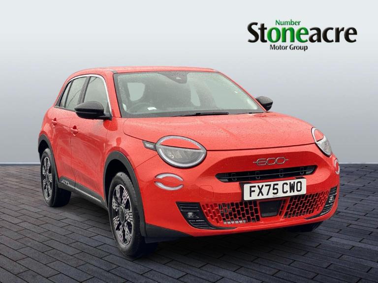 2025 Fiat 600 1.2 MHEV SUV 5dr Petrol Hybrid e-DCT Euro 6 (s/s) (136 ps) HATCHBACK Petrol/Electri...