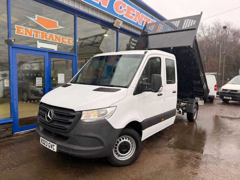 2023 Mercedes-Benz Sprinter 2.1 314 CDI Crew Cab Tipper 2dr Diesel Manual RWD L3 Euro 6 143 ps Ti...