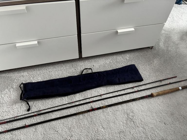 Bruce Walker century river trout fishing rod 11’3”