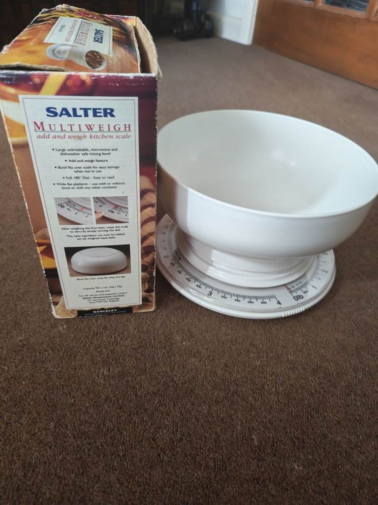 Salter Multiweigh Mechanical Kitchen Scales with Bowl