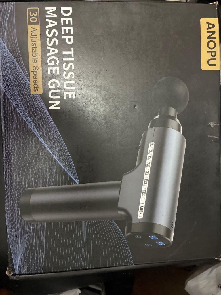 ANOPU Deep Tissue Massage Gun – New in Box